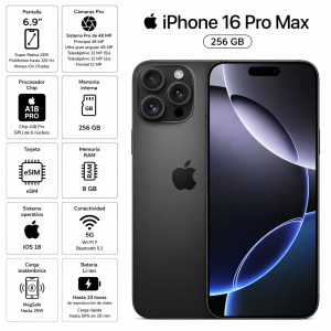 IPHONE 16 PRO MAX 256GB