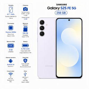 SAMSUNG GALAXY S25 FE 256GB 5G