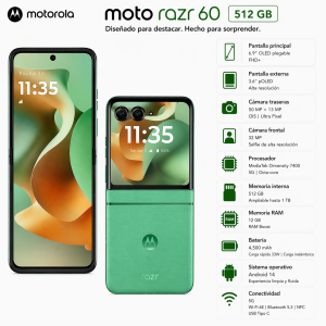 MOTOROLA MOTO RAZR 60 512GB 5G