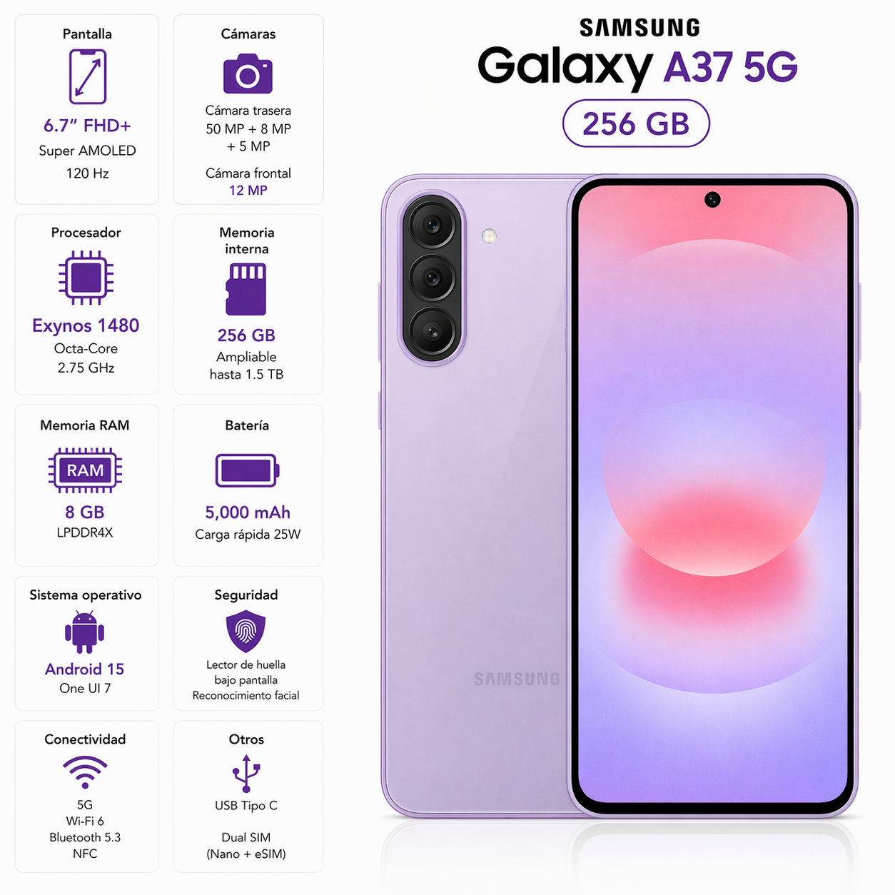 SAMSUNG GALAXY A37 256GB 5G