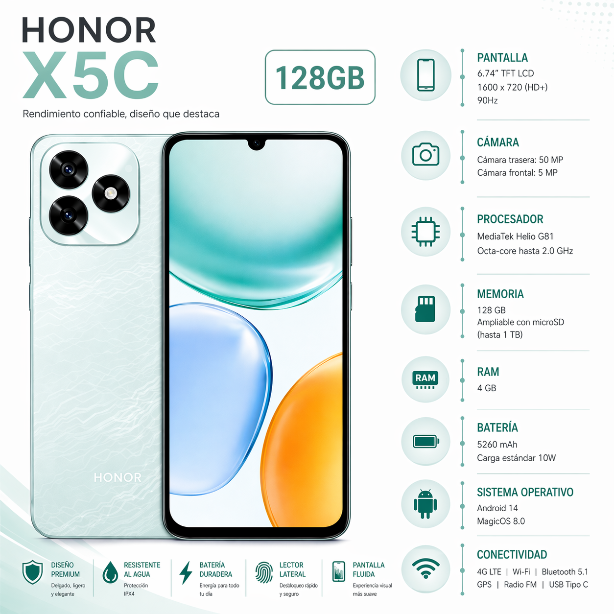 HONOR X5C 128GB