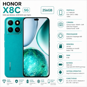 HONOR X8C 256GB 5G