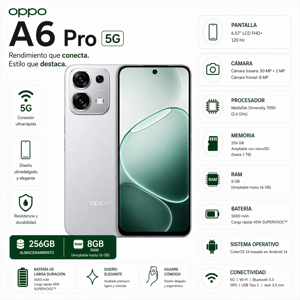 OPPO A6 PRO 256GB 5G