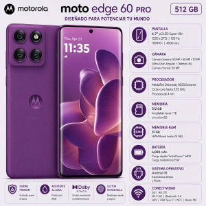 MOTOROLA MOTO EDGE 60 PRO 512GB 5G