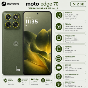 MOTOROLA MOTO EDGE 70 512GB 5G