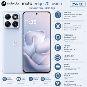 MOTOROLA MOTO EDGE 70 FUSION 256GB 5G