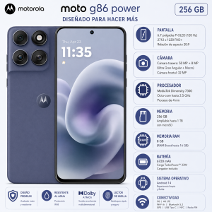 MOTOROLA MOTO G86 POWER 256GB 5G