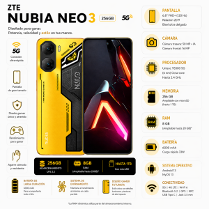 ZTE NUBIA NEO3 256GB 5G