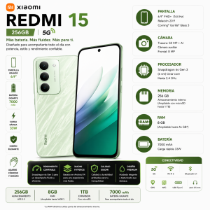 XIAOMI REDMI 15 256GB