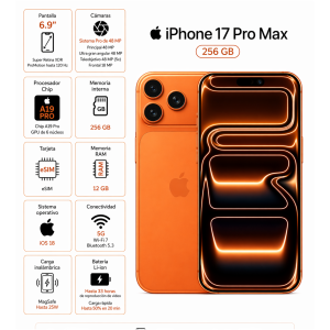 IPHONE 17 PRO MAX 256GB