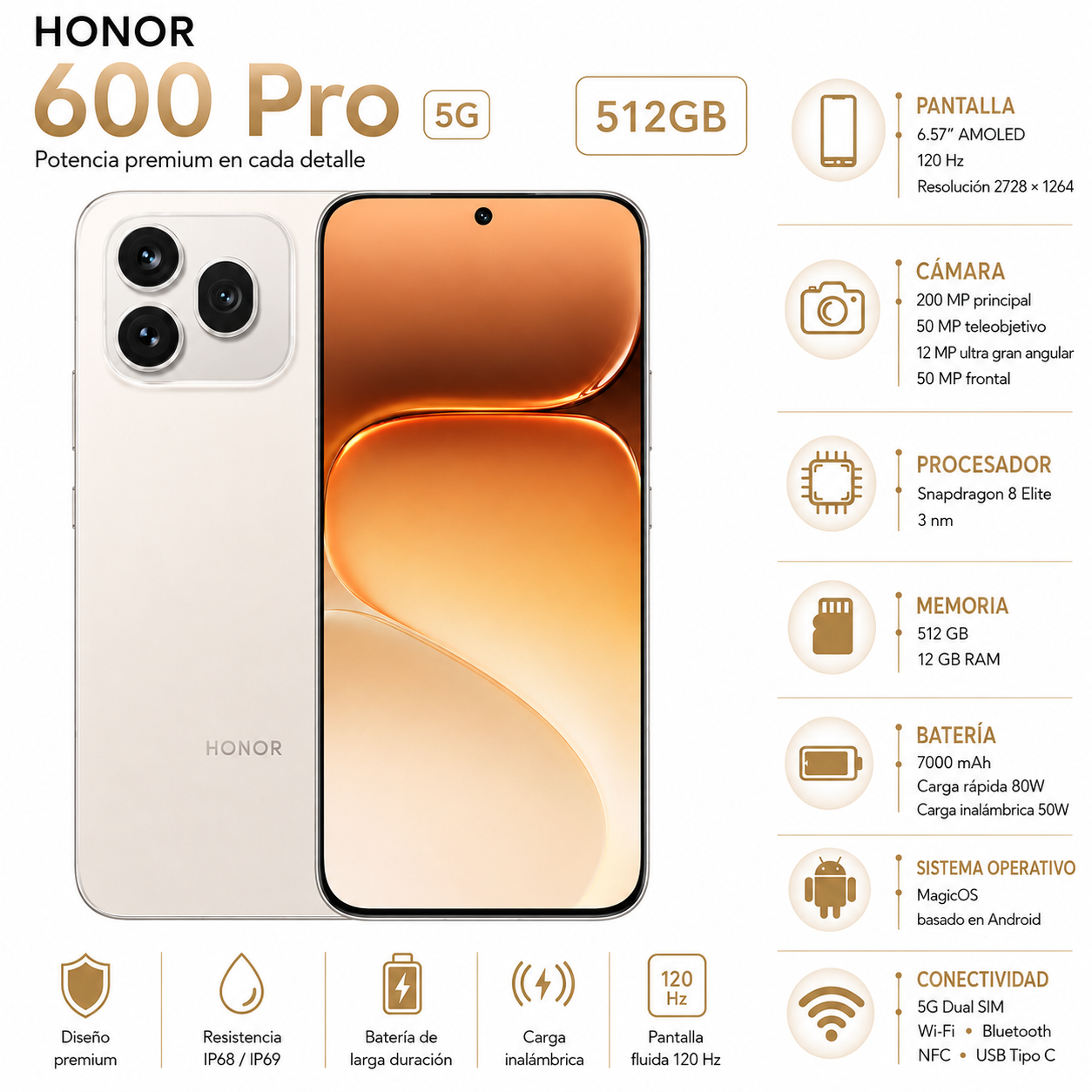 HONOR 600 PRO 512GB 5G